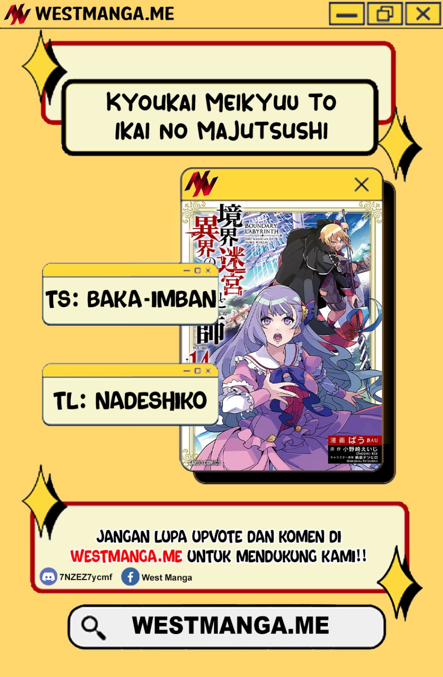 Dilarang COPAS - situs resmi www.mangacanblog.com - Komik kyoukai meikyuu to ikai no majutsushi 087 - chapter 087 88 Indonesia kyoukai meikyuu to ikai no majutsushi 087 - chapter 087 Terbaru 2|Baca Manga Komik Indonesia|Mangacan