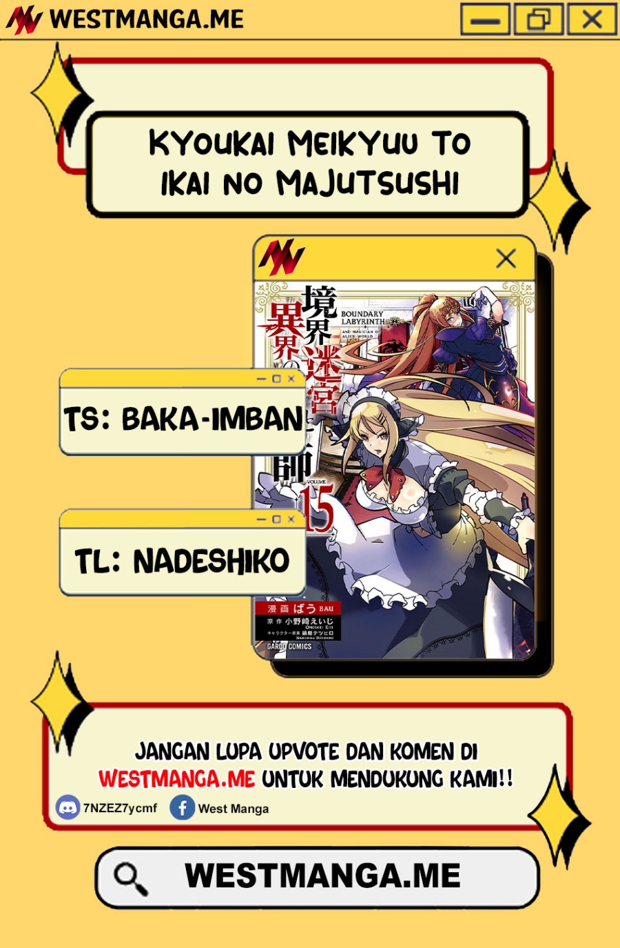 Dilarang COPAS - situs resmi www.mangacanblog.com - Komik kyoukai meikyuu to ikai no majutsushi 088 - chapter 088 89 Indonesia kyoukai meikyuu to ikai no majutsushi 088 - chapter 088 Terbaru 1|Baca Manga Komik Indonesia|Mangacan