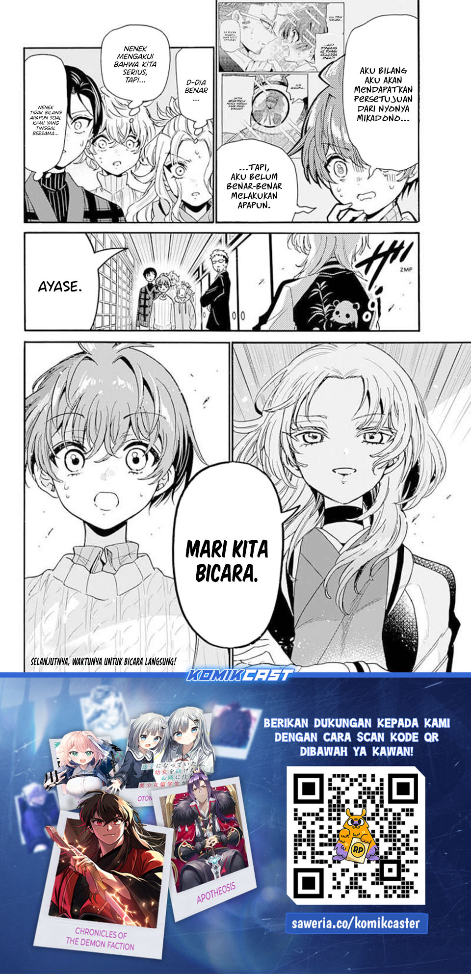 Dilarang COPAS - situs resmi www.mangacanblog.com - Komik mikadono sanshimai wa angai choroi 190 - chapter 190 191 Indonesia mikadono sanshimai wa angai choroi 190 - chapter 190 Terbaru 17|Baca Manga Komik Indonesia|Mangacan