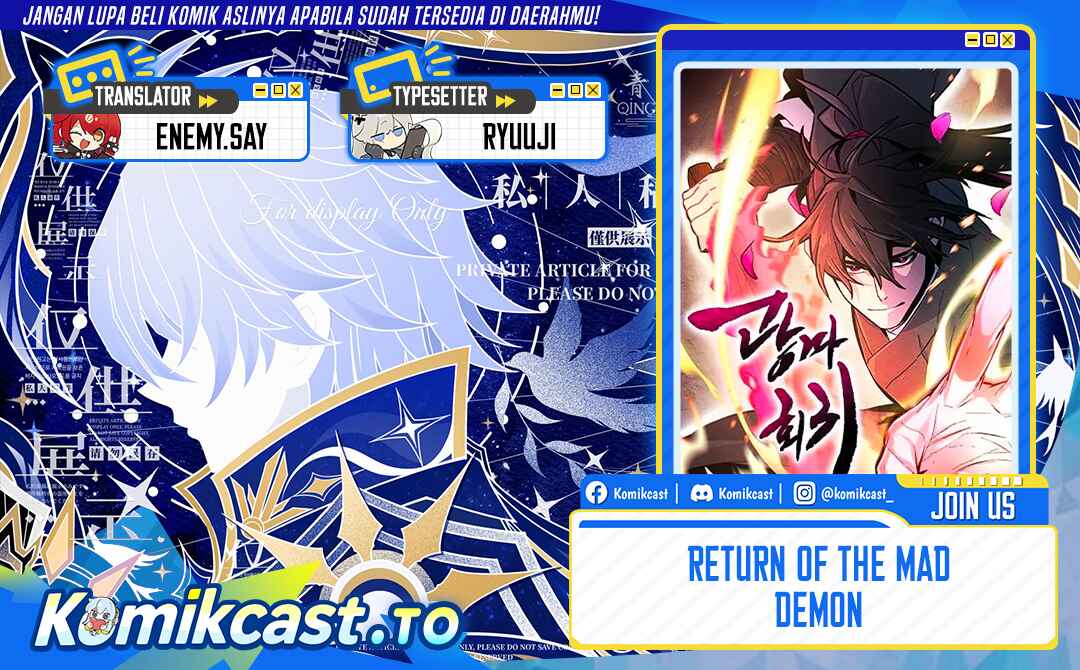 Dilarang COPAS - situs resmi www.mangacanblog.com - Komik return of the mad demon 189 - chapter 189 190 Indonesia return of the mad demon 189 - chapter 189 Terbaru 0|Baca Manga Komik Indonesia|Mangacan